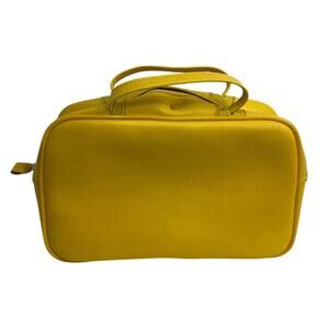 Vintage Mustard Yellow Bag With Handles Purse Bag MCM